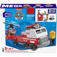 Playset Megablocks Paw Patrol Brandweerwagen + 3 jaar 37 Onderdelen-0