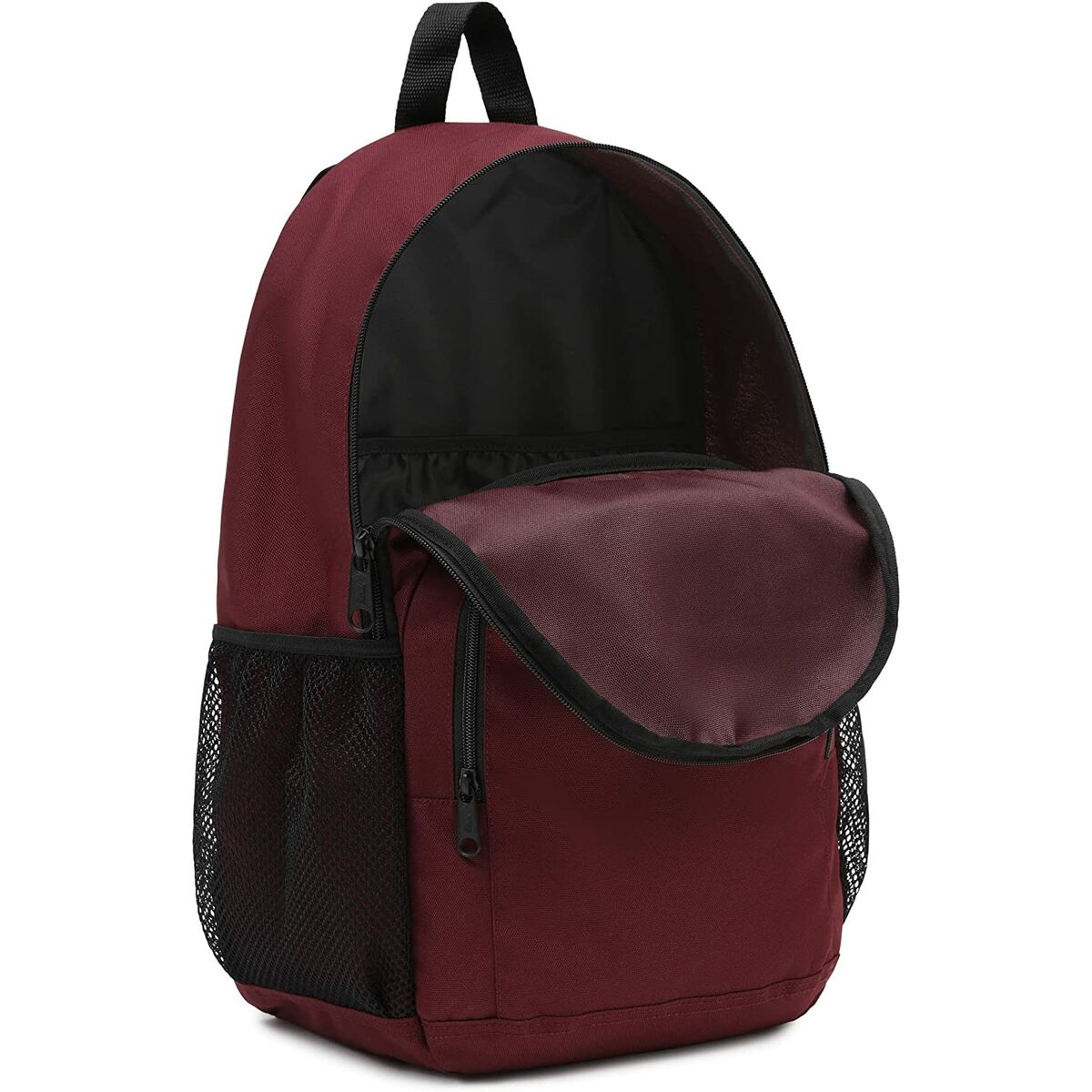 School Bag Vans Alumni Pack 5 Burgundy Multicolour-2