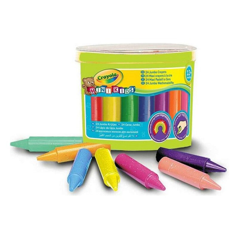 Crayola Mini Kids mosható szinező (24 db)