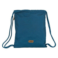 Backpack with Strings Safta Navy Blue-0