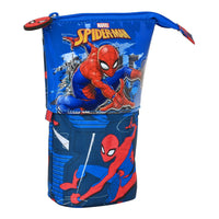 Pencil Holder Case Spiderman Great Power Red Blue (8 x 19 x 6 cm)-2