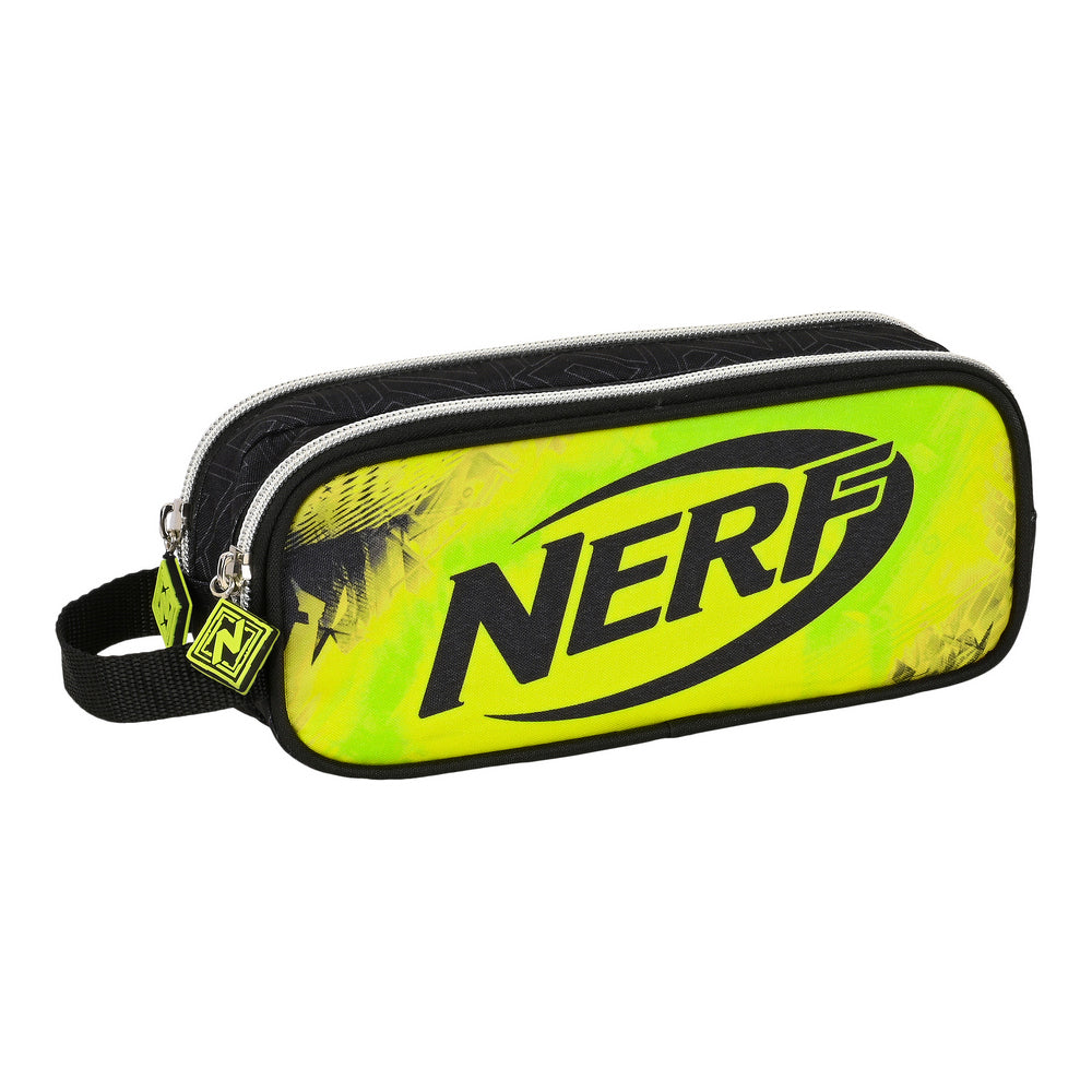 School Case Nerf Neon Black Lime (21 x 8 x 6 cm)-0
