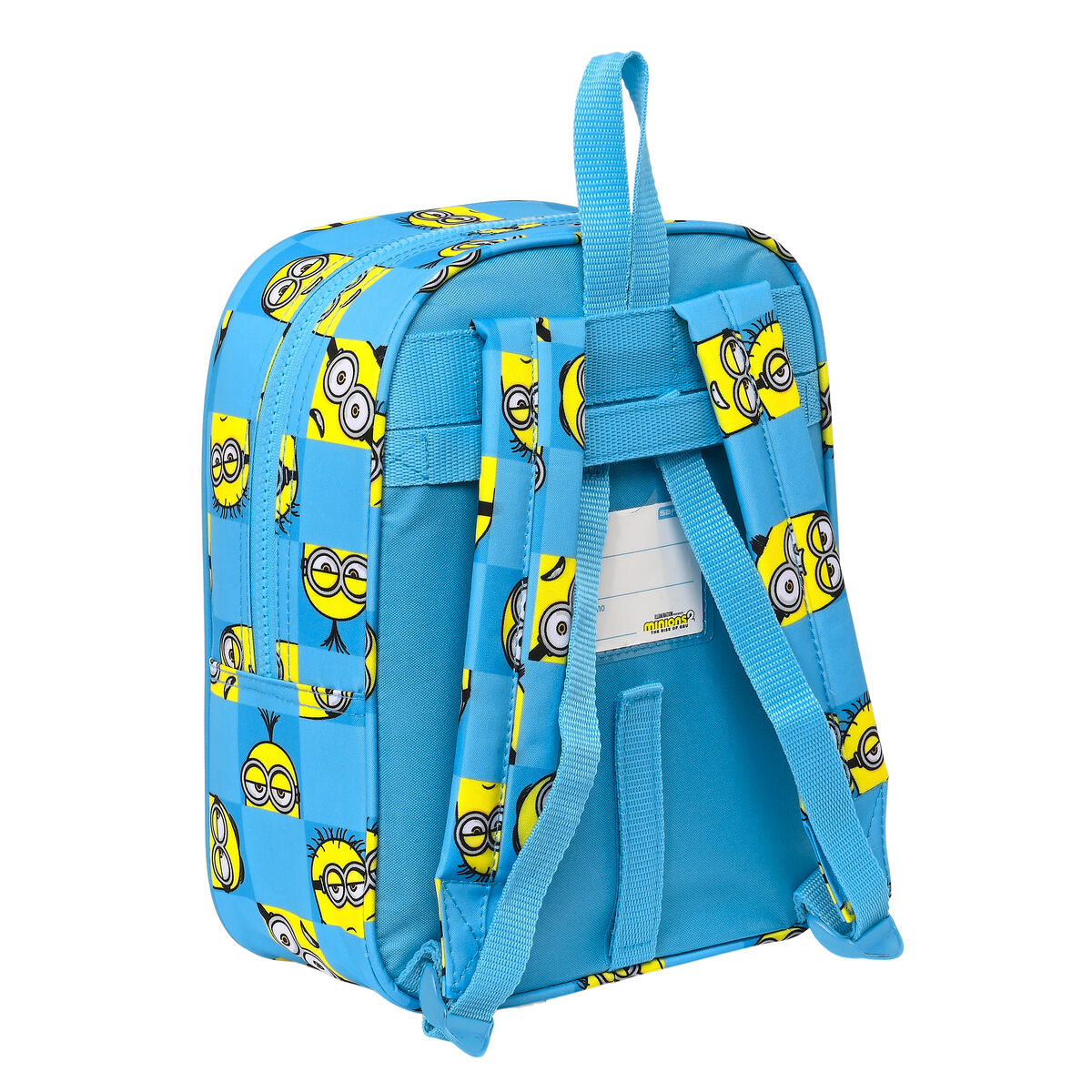 School Bag Minions Minionstatic Blue (22 x 27 x 10 cm)-2