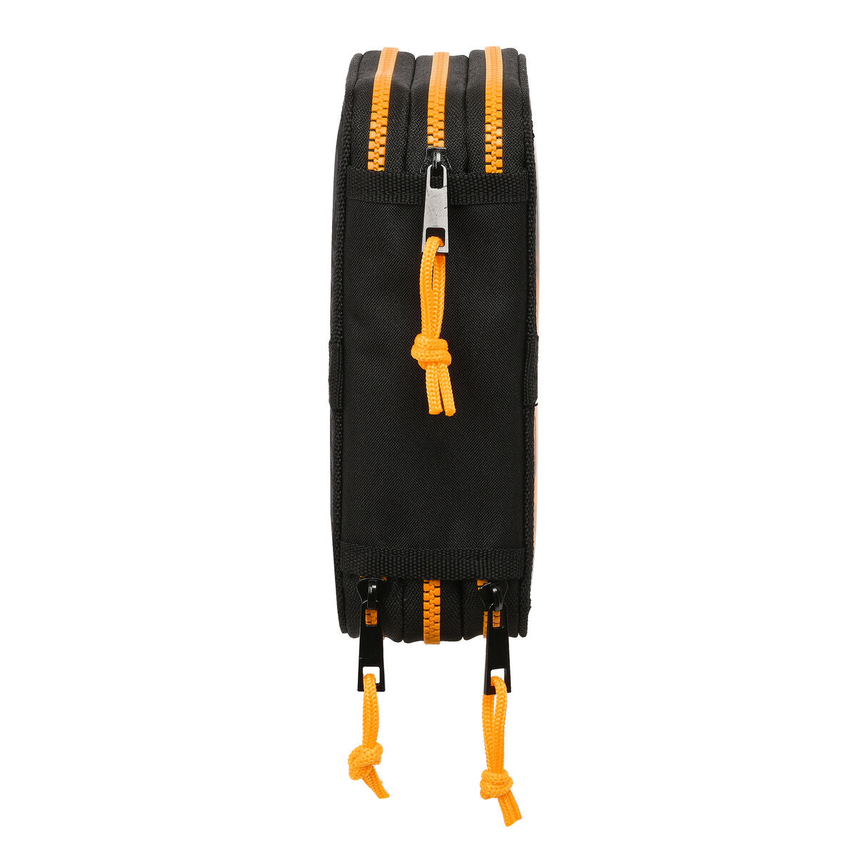 Triple Pencil Case Naruto 12.5 x 19.5 x 5.5 cm Black Orange (36 Pieces)-4