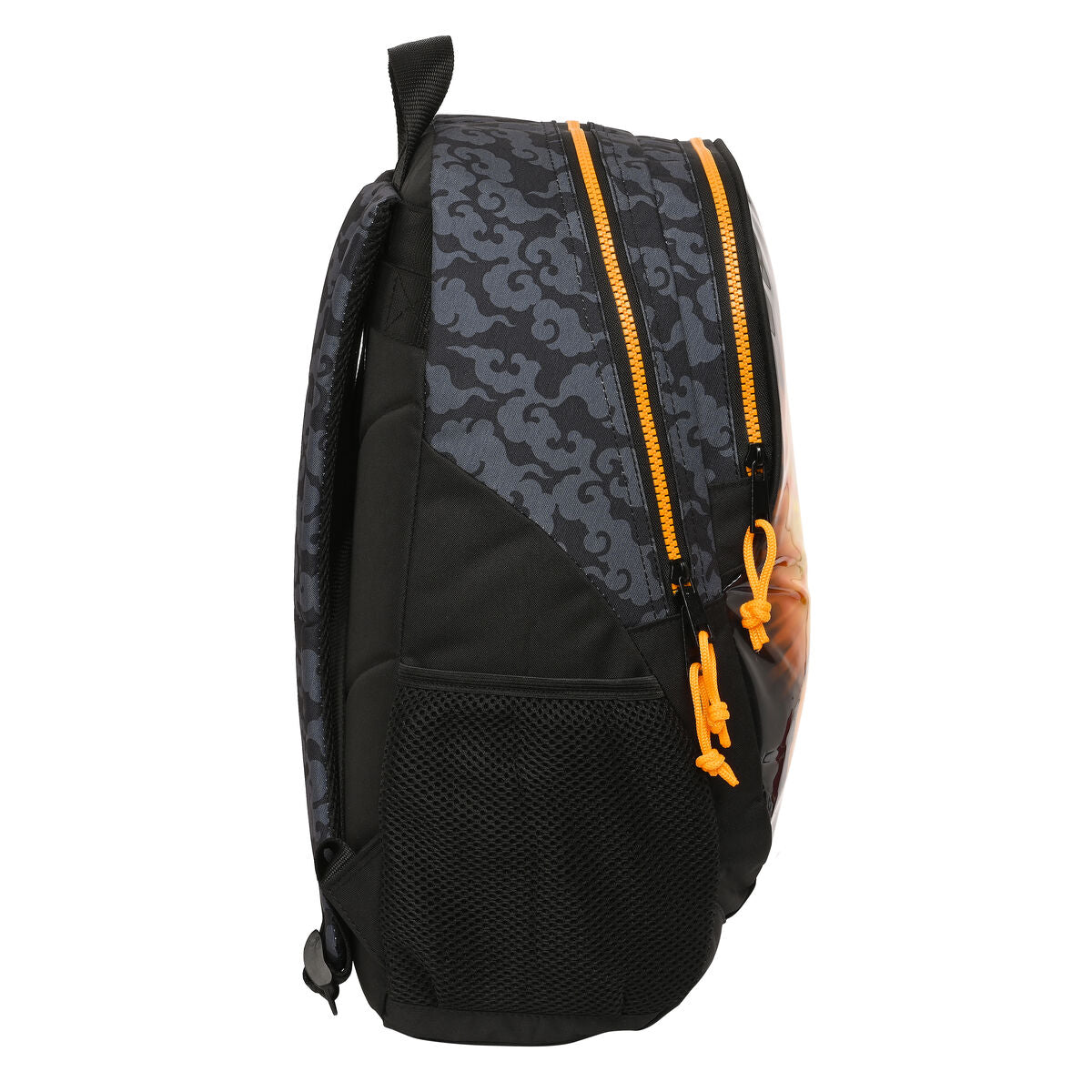 School Bag Naruto Black Orange 32 x 44 x 16 cm-2