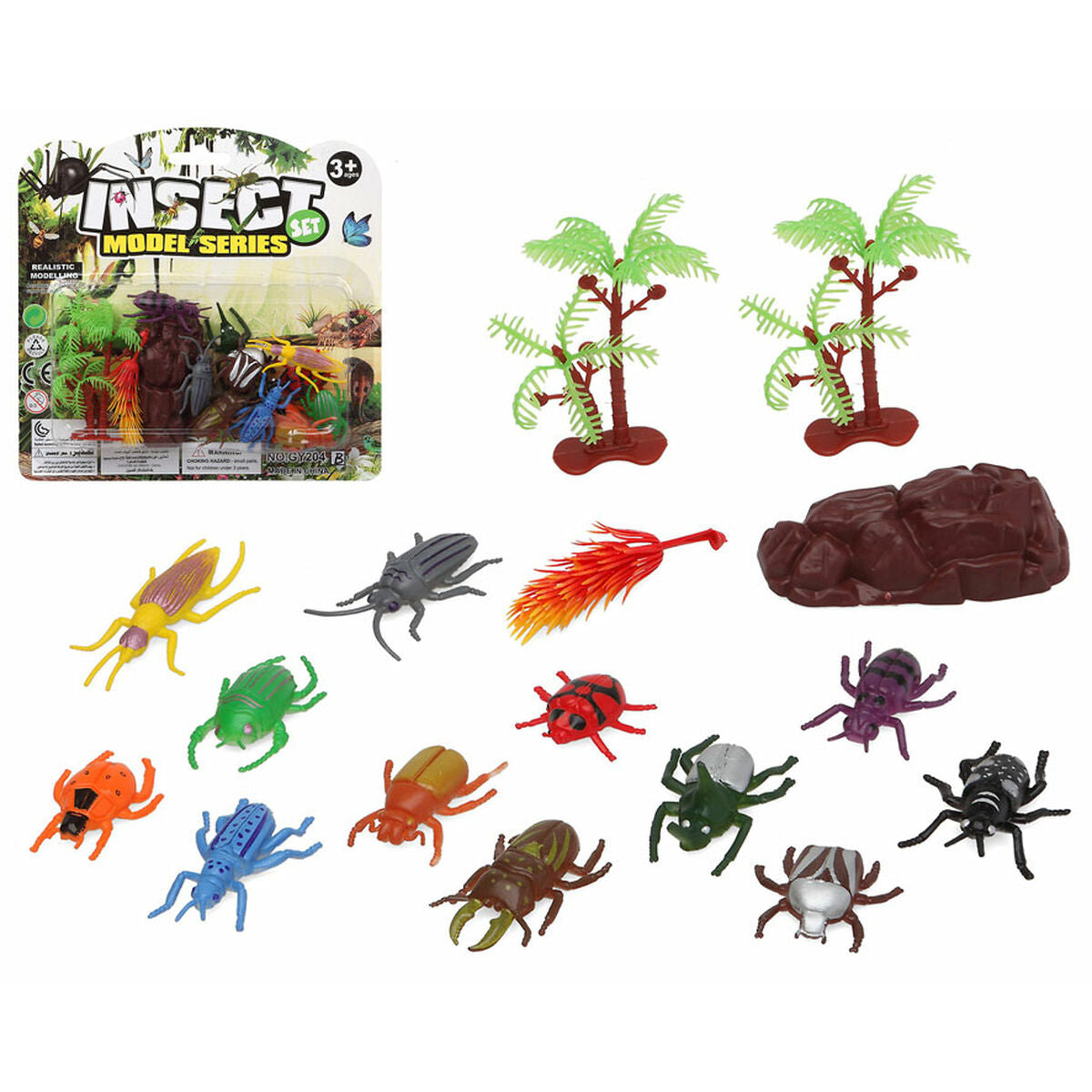 Insects 16 Pieces Set