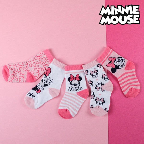 Kojinės Minnie Mouse (5 poros) Spalvotas-7