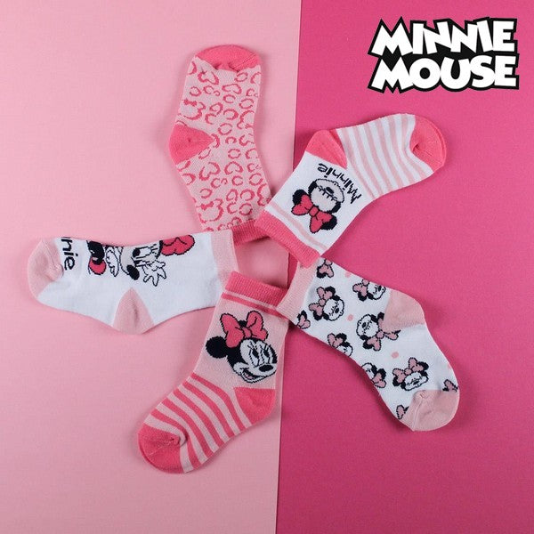 Kojinės Minnie Mouse (5 poros) Spalvotas-6