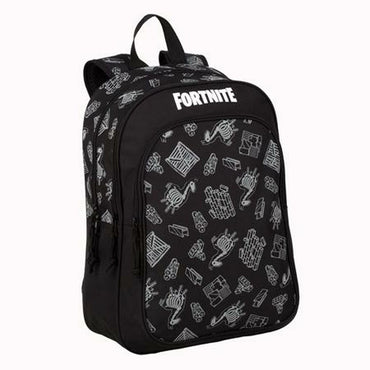 School Bag Fortnite Black (41 x 31 x 13,5 cm)-0