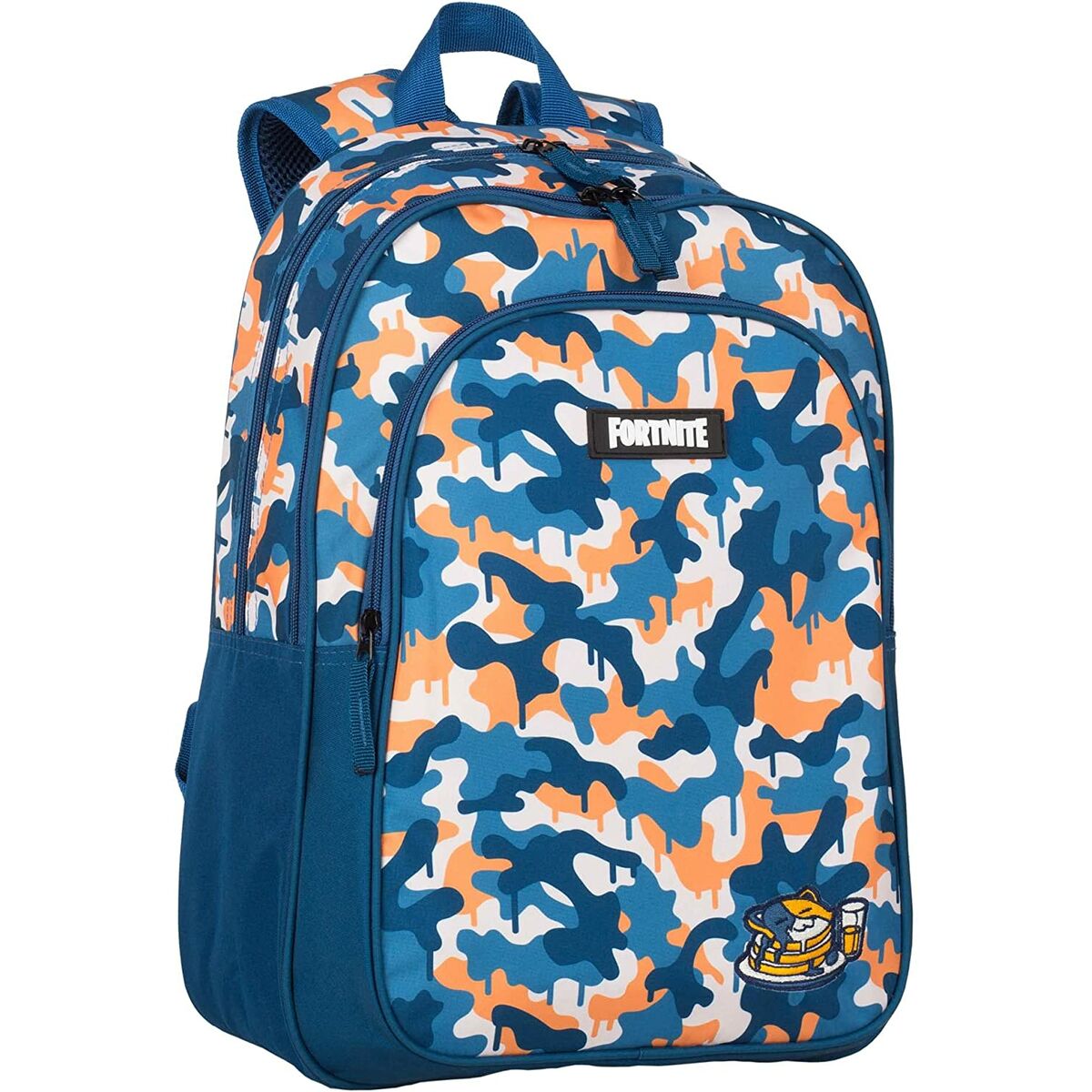 School Bag Fortnite Blue Camouflage (42 X 32 X 20 cm)-0