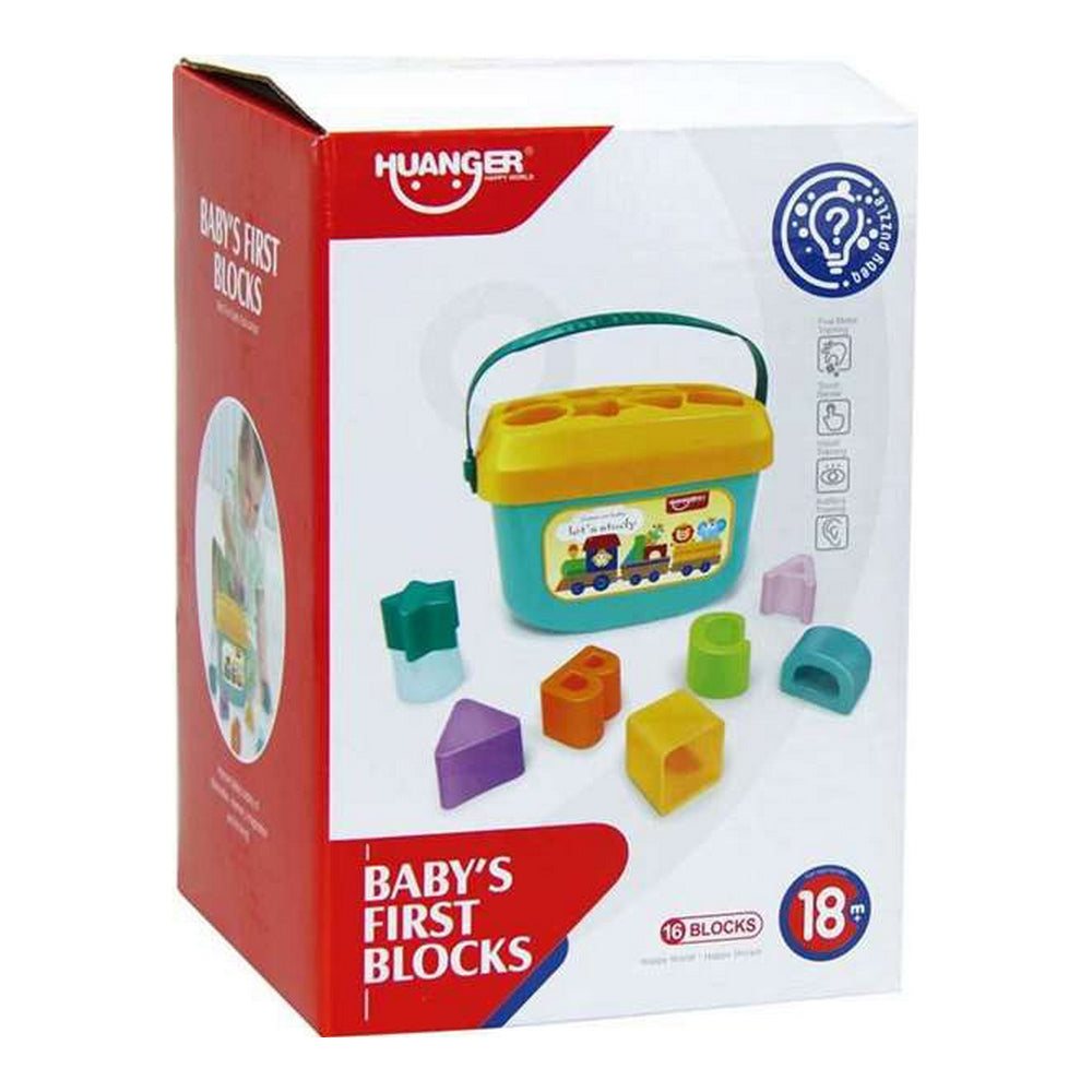 Utbildningsspel Baby's First Blocks (16 pcs)