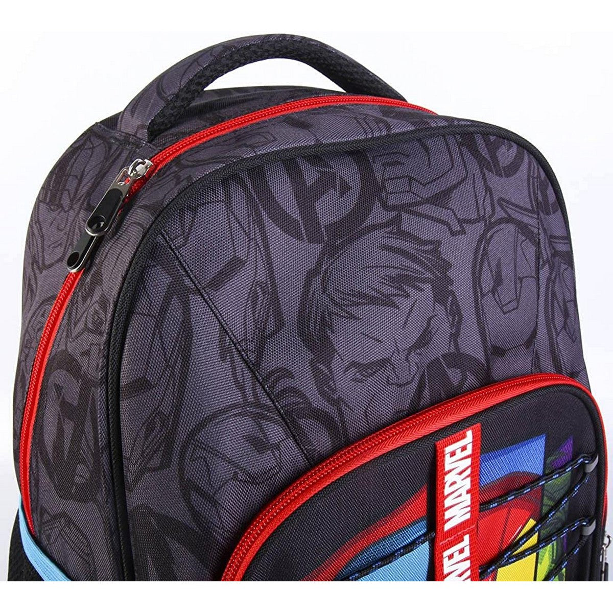 School Bag The Avengers Black (32 x 15 x 42 cm)-12