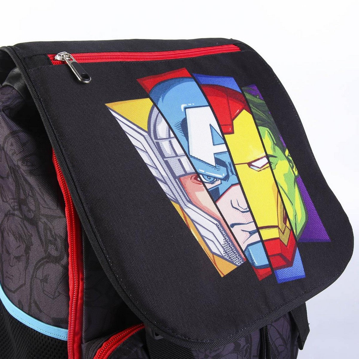 School Bag The Avengers Black (28,5 x 15 x 41 cm)-5