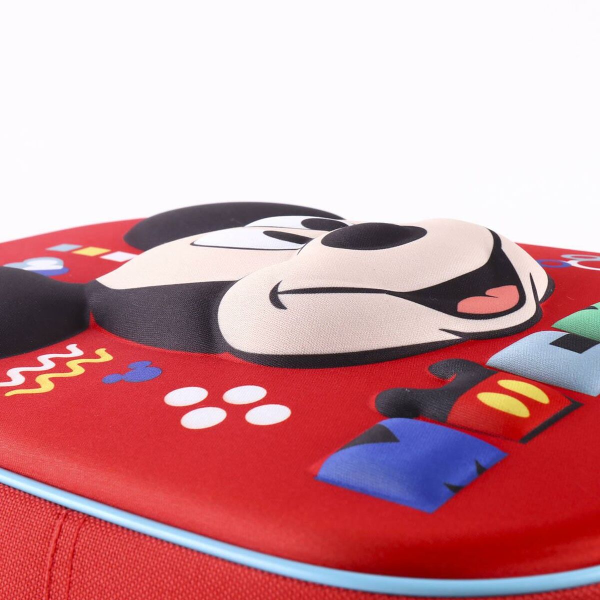 School Bag Mickey Mouse Red (25 x 31 x 10 cm)-5