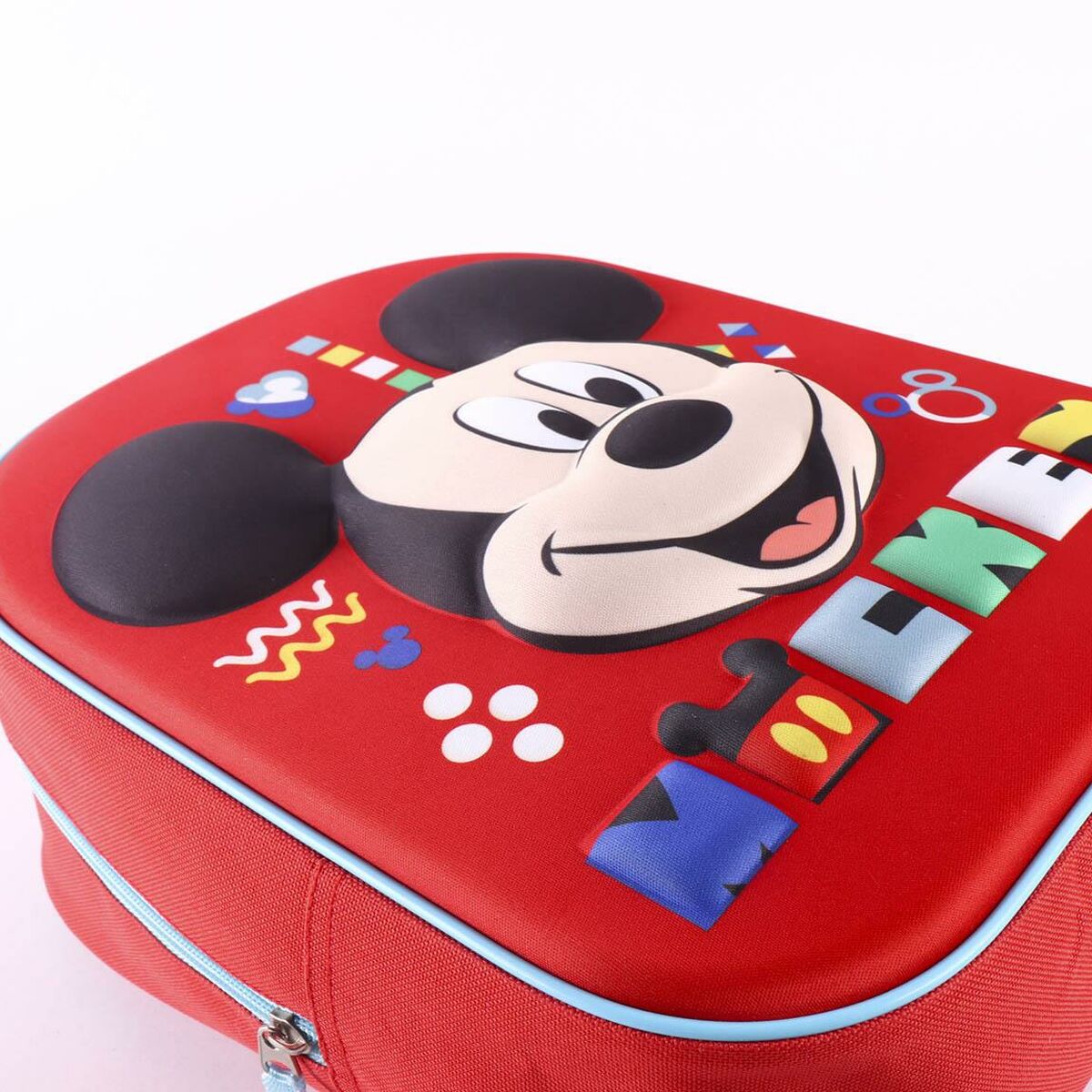 School Bag Mickey Mouse Red (25 x 31 x 10 cm)-2