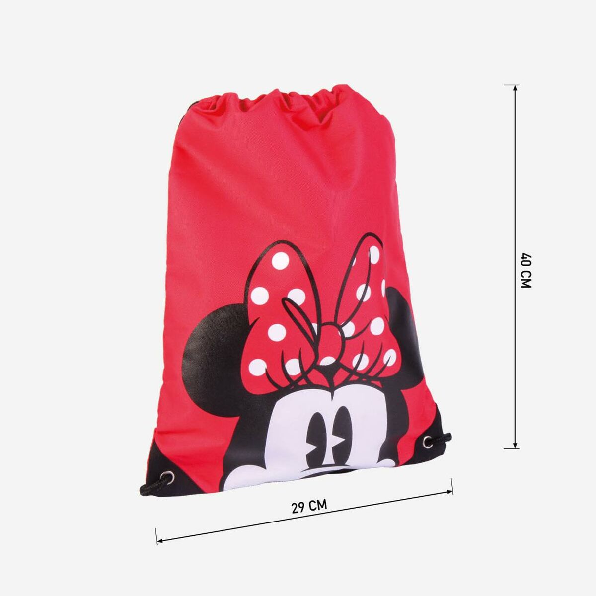 Child's Backpack Bag Minnie Mouse Red-2
