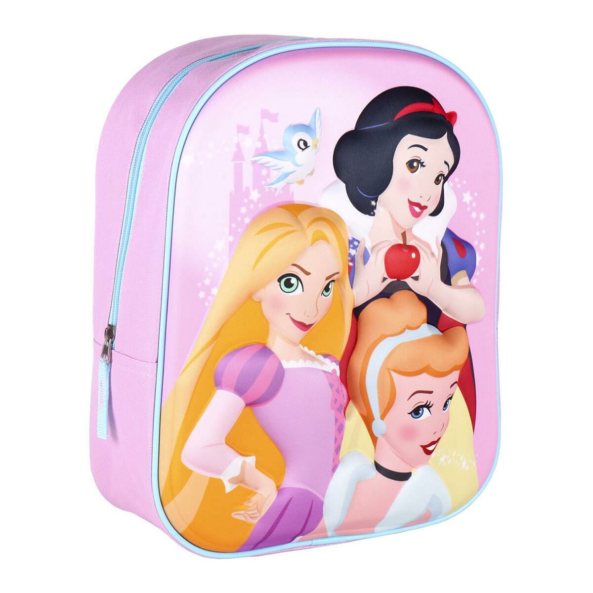 Mokyklinis krepšys Princesses Disney Rožinė (25 x 31 x 10 cm)