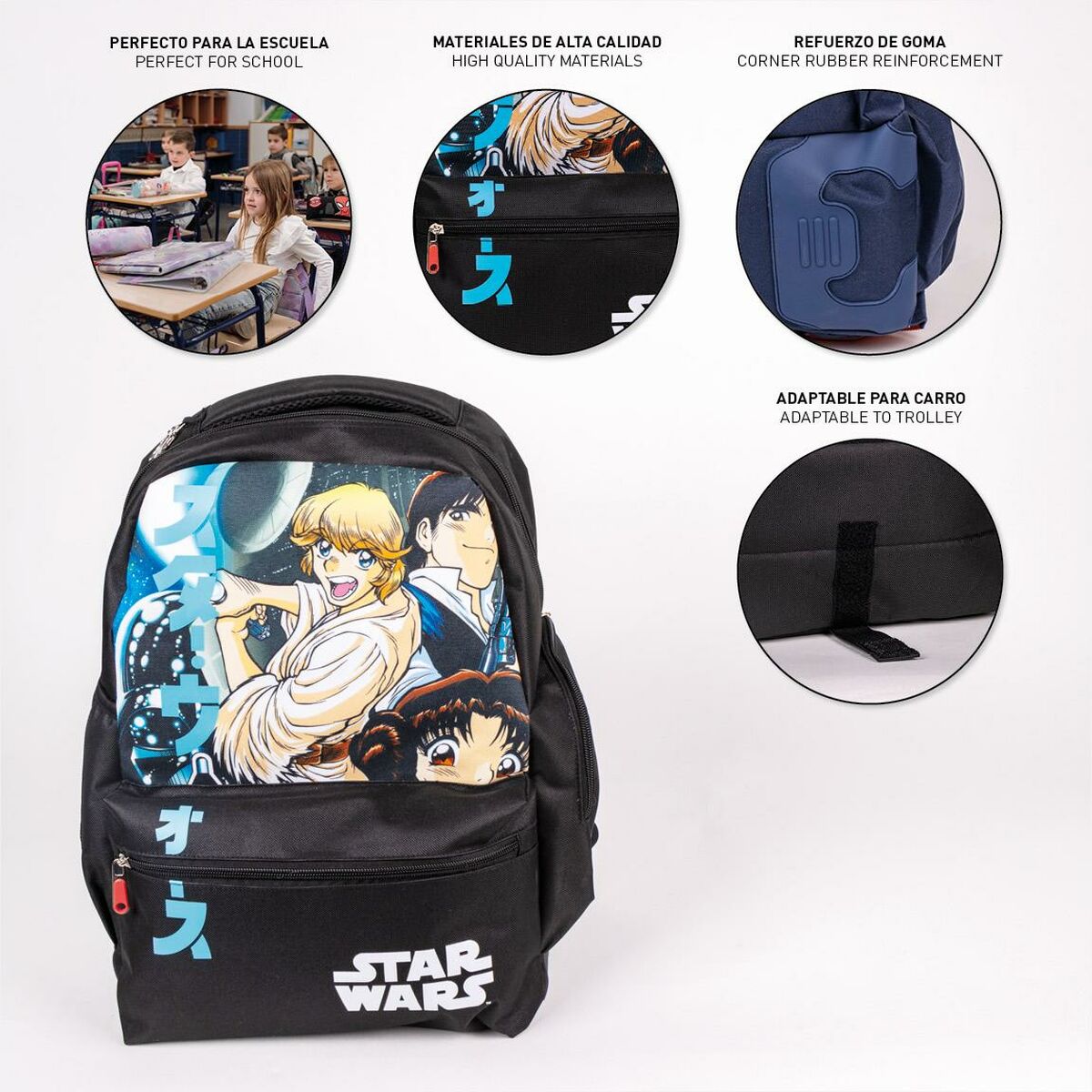 School Bag Star Wars Black-3