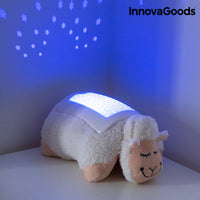Plüss bárány  LED Projektorral-InnovaGoods